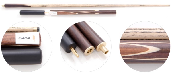 Двухсоставной бильярдный кий для снукера Dynamic Billard "SAK2" 3/4+ экстендер