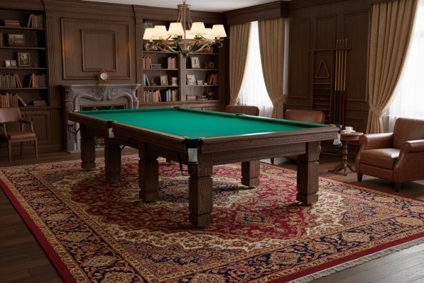 Бильярдный стол для русской пирамиды Weekend "Провинциал" (12 футов, 8 ног, 45мм камень)