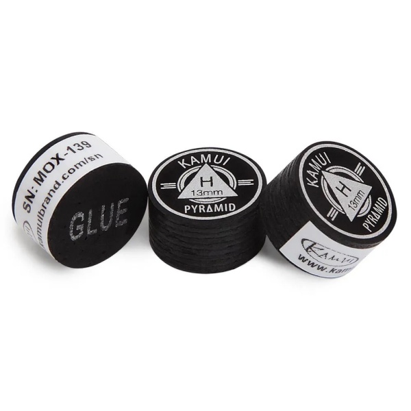 Наклейка для кия Kamui Black Pyramid 13 мм Hard