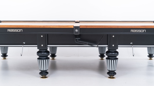 Бильярдный стол для русской пирамиды RASSON "Englon" (12 футов, черный)