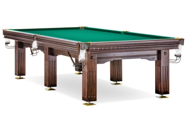 Бильярдный стол для русской пирамиды "Classic Quadro" 9 футов (махагон, сланец 38 мм)