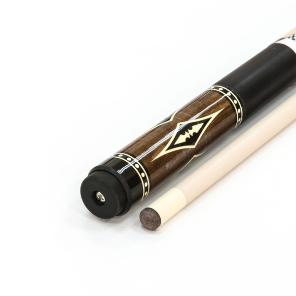 Двухсоставной бильярдный кий для пула "Cuetec Warrior" (коричневый)