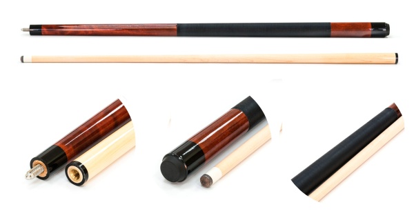 Двухсоставной бильярдный кий для пула "Classic Beginner" (коричневый)