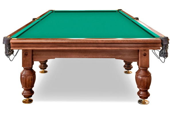 Бильярдный кий для русской пирамиды стол Weekend "Русский Гранд" (12 футов, 8 ног, 45мм камень) борта дуб, лузы премиум