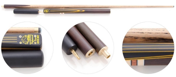 Двухсоставной бильярдный кий для снукера Dynamic Billard "SAQ2" 3/4+ экстендер