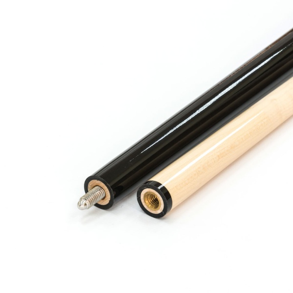 Двухсоставной бильярдный кий для пула "Classic Beginner" (черный)