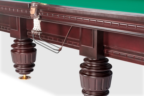 Бильярдный стол для русской пирамиды Weekend "Turnus" 12 футов, борта дуб (махагон)