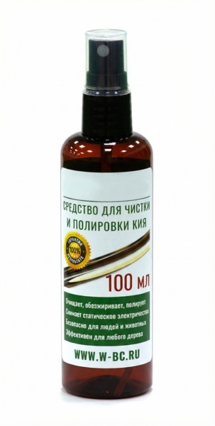 Средство для чистки и полировки кия "Winner", 100 мл.
